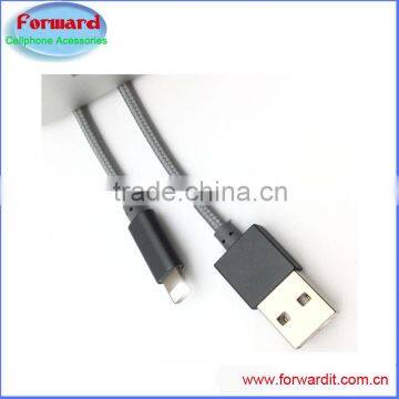 1m preminum braided 28awg micro sync charge cable,micro grey usb cable 28awg samung