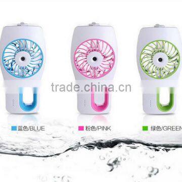 2016 New USB Mini Desk Fan, Humidifier USB Fan, Rechargeable Mini Usb Fan