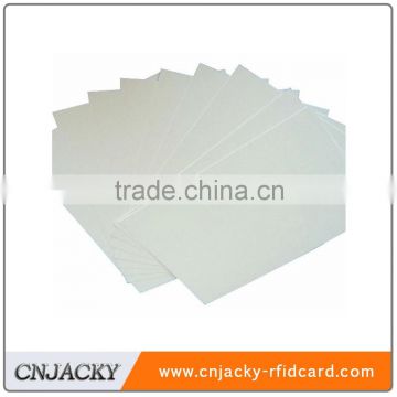 Inkjet printing PVC sheet for cards