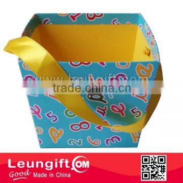 Number cardboard Tray Favor Boxes gift box