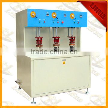 China make automatic 3-station high frequency aluminum tube welding machine for stainless steel kettle