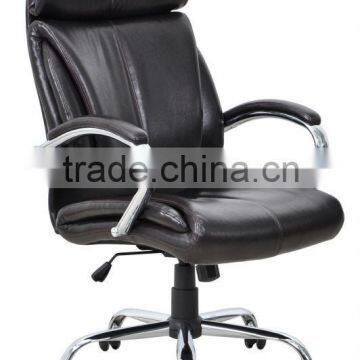 High Back Chromed Armrest and Chromed Base Executive Chair AGS-6024