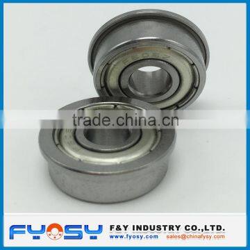 inch flange deep groove ball bearing FR4ZZ miniature flanged bearing 6.35X15.875X4.978MM FR flanged ball bearing