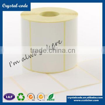 Weighing paper folding thermal label paper roll for handbags