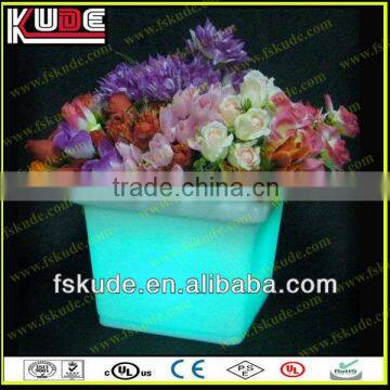 Hot sell LED flower vase/led wedding vase light