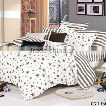 pigment print bedding set latest design bed sheet