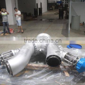 Jacketed Vessel Bottom Reversing Valve,Melt Valve,Stainless Steel Valve photo-2