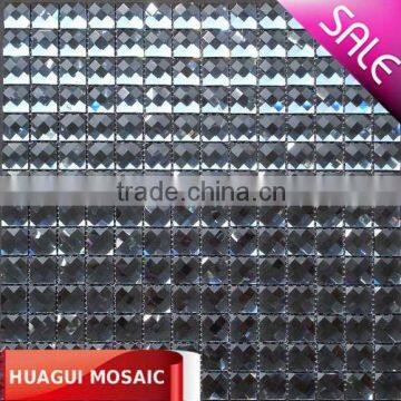 silver diamond mosaic tile