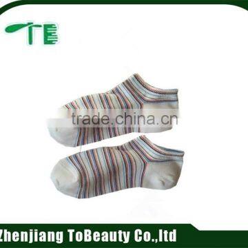 stripped ankle sock