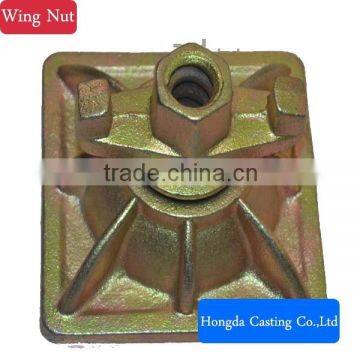 Galvanized Construction Adjsutable Formwork Swivel Wing Nut With Stiffeners photo-3