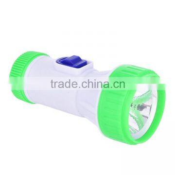 1 D Size Battery Powered Mini 1 LED Emergency Torch for Africa, Middle East