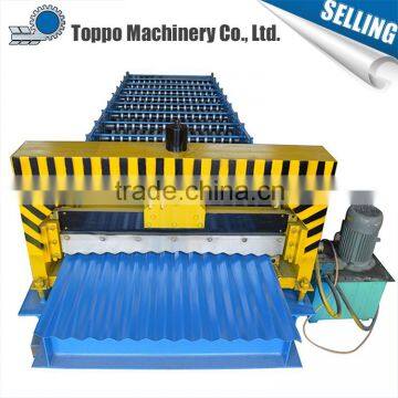 Assured quality building material metal arc corrugated roll forming machine