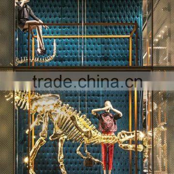 Market Modernization Simulation Life-size Skeleton Dinosaur Model