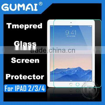 0.33 tempered glass screen protector for ipad 9h 2.5d tempered glass screen protector for ipad