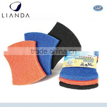 Hot sale heavy dirty cleaning sponge steel wool scouring pad