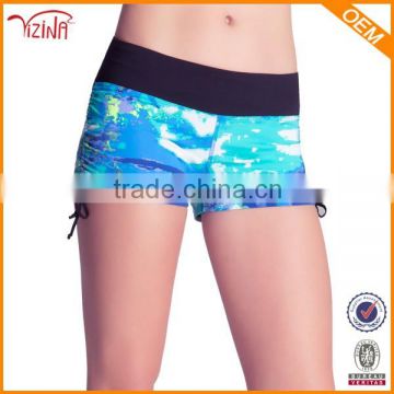 Wholesale Printed Tight Spandex Shorts For Women