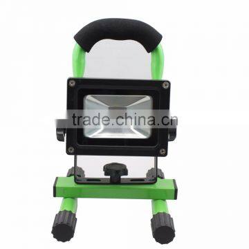 10W Work Light LED Portable Floodlight Outdoor Floodlight Waterproof Detachable Battery Adapter