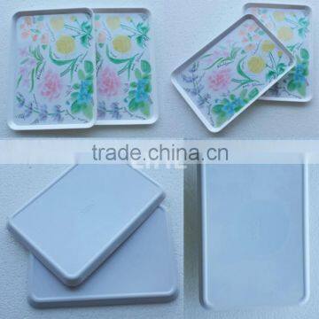 Custom dinner set melamine plate kitchen wares