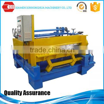 Steel coil flattening cutting machine