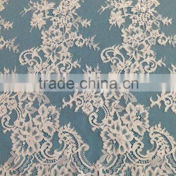 Latest African French Lace Fabric for Wedding Dress