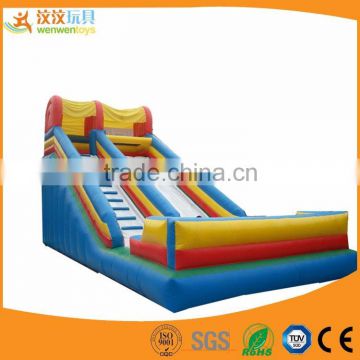 Cheap outdoor inflatable castle game water slide inflatables