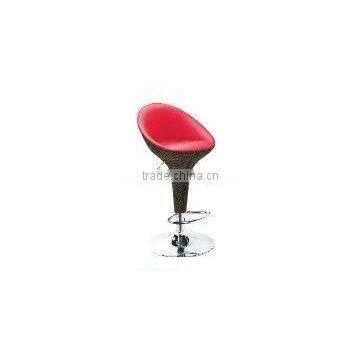 high back pu bar stool ,home clasical stool chair