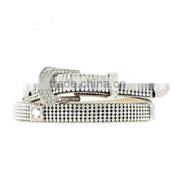 Women Western Belt Cowgirl Rhinestones Mesh belt