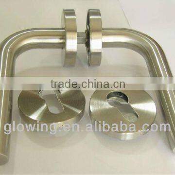 HL002 Stainless Steel Tube Lever Type Main Door Handle photo-5