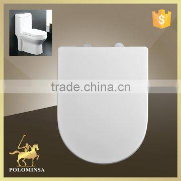 D Shape Top Fix Quick Release Soft Close Coupled Toilet Seat photo-2