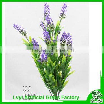 Plastic Lavender Artificial Flowers photo-2