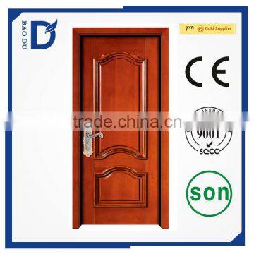 2016 New Design Cheap Commercial Solid Wooden Door photo-4