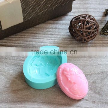 Amazing Silicone Soap Molds, Face Fondant Silicone Mold, Silicone Waffle Cake Mould