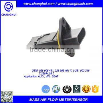 High Quality Car Mass Air Flow Meter/sensor 028 906 461/ 028 906 461 X/ 0 281 002 216/ 7.22684.08.0