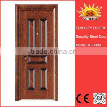 SC-S008 Sun City steel main door design