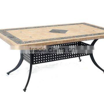bk-166 sliding table saw and decoration stainless steel banquet manicure marble table