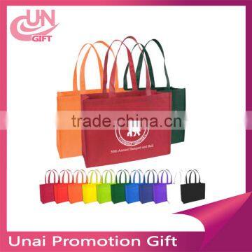 Promotional Imprinted Reusable Non Woven Tote Bags With Any Logo