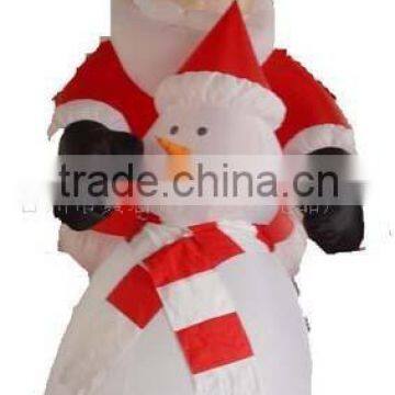 Inflatable snowman