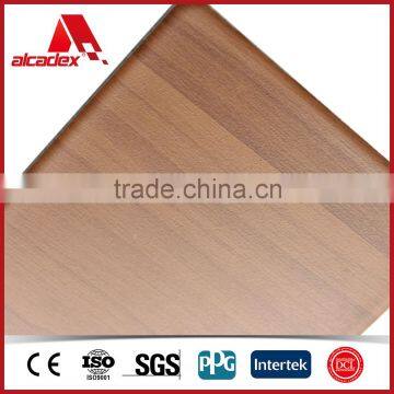 Aluminum Wood Composite Panel Colour Coated Plastic Panel Acp