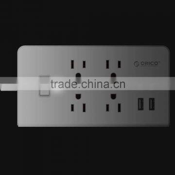 USB Surge Protector 4AC With 4 USB Power Socket photo-3
