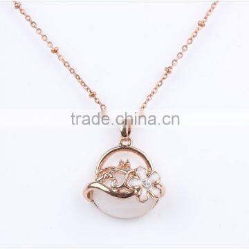 High Quality Fashion Aromatherapy Essential Oil Diffuser Necklace Pendant for gift