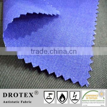 CPFR260 80%Cotton 19%Polyester 10%Antistatic FRC Fabric