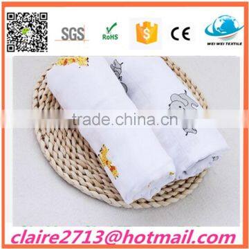 Hot Sales 100% Bamboo Muslin Swaddle Blanket Wholesale 47x47" After Washing By Trade Assurance photo-3