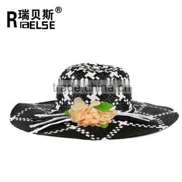 custome paper straw hat promotion wide brim sombrero hat