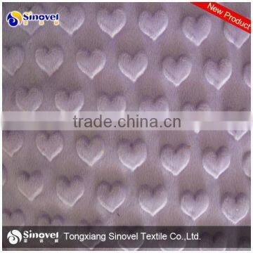 High Quality Super Soft Short Pile FauxFur Fabric With Dot photo-2