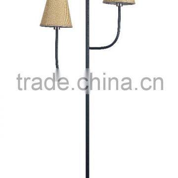 Iron Orb Floor Lamp Rustic Iron