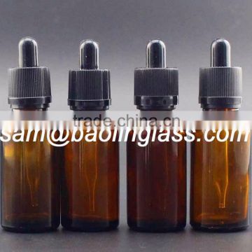 30ml brown essential oil glass bottle