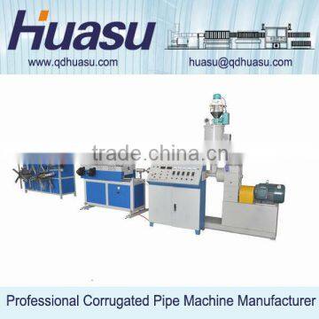 Plastic Single Wall Corrugated Tube Making Machine