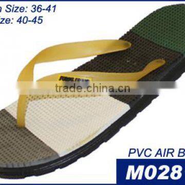 PVC Beach Two Color Slippers