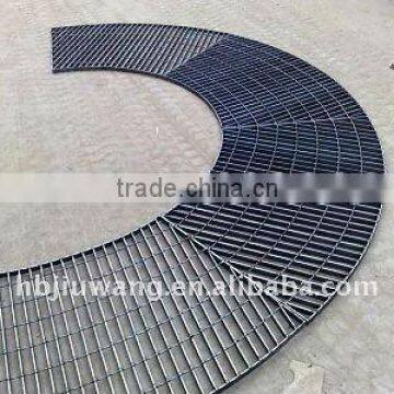 Factory platform steel grating( circle shape)