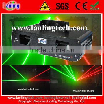 250mW laser beam show for stage light/ Christmas lighting